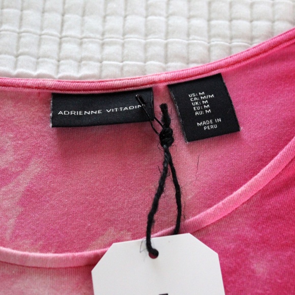 Handmade tie dye Adrienne Vittadini top by Hue Revival - Picture 4 of 10